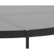 Willem 36.5 X 17.75 inch Smoked Glass Coffee Table, Large